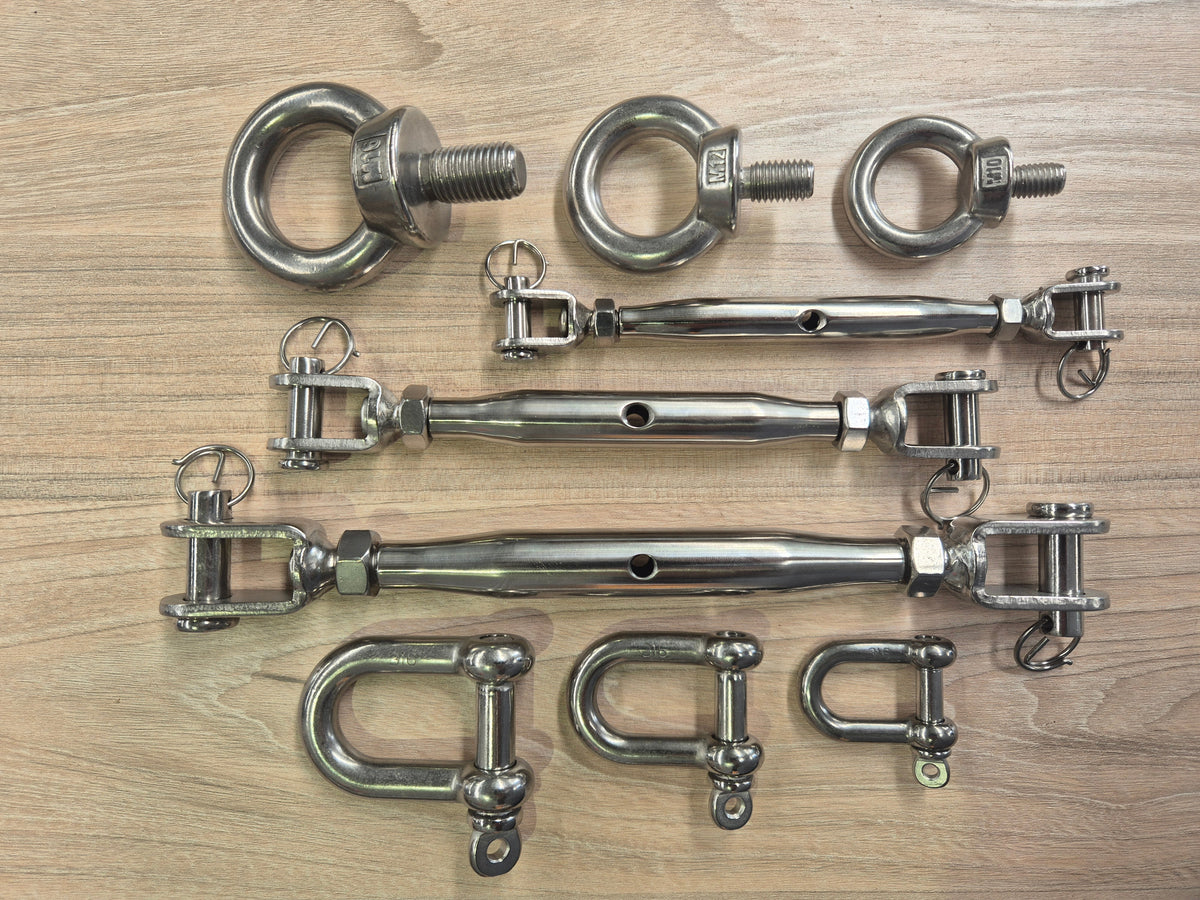 Shade Sail Hardware for Durable Outdoor Shade