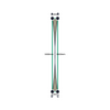 Custom Commercial 95 Shade Sail - Stone - 4 Corner - Technical Drawing