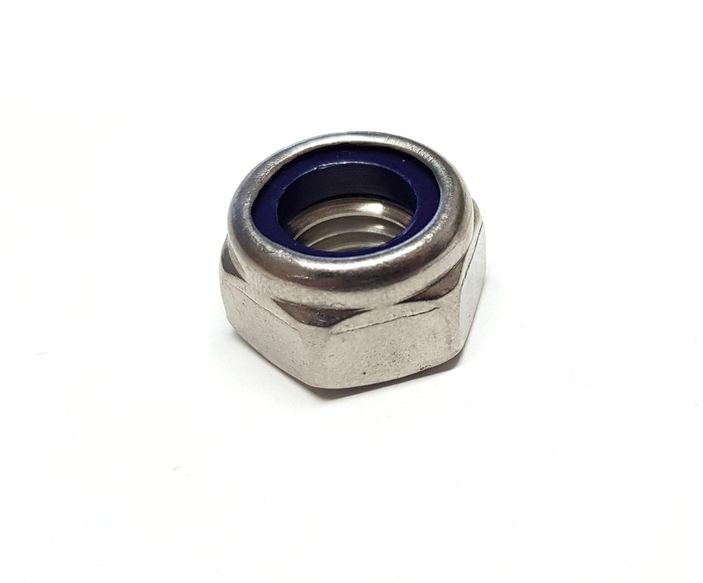 M10 Stainless 316 Nyloc Nut