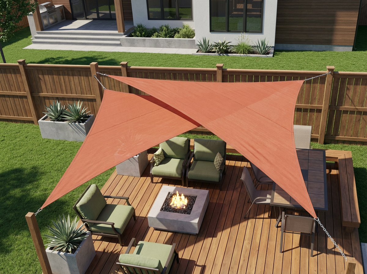 Right Angle Triangle Shade Sail